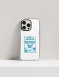 iPhone Glass Case | For Various iPhone Models | Tempered Glass & TPU | Hybrid Protection, Wireless Charging | Unisex | Personalized | Typography | Vacation | Beach | Everyday | Humorous | Vacation Mode On - front_15 Pro - 15 Pro - mockup 10