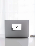 Stickers | Various Sizes | 100 Microns Matte Laminated | Die-Cut, Indoor/Outdoor Durable | Unisex | Personalized | Bold Graphic | Abstract Design | Everyday | Expressive | The Golden N - front_6x4 - 6x4 - mockup 6