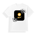Unisex Jersey T-Shirt | Adults | Polyester Honeycomb Mesh | Breathable, Quick-Dry | Unisex Fit | Personalized | Bold Graphic | Abstract Design | Everyday | Expressive | The Golden N - front - mockup 1