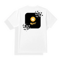 Unisex Jersey T-Shirt | Adults | Polyester Honeycomb Mesh | Breathable, Quick-Dry | Unisex Fit | Personalized | Bold Graphic | Abstract Design | Everyday | Expressive | The Golden N - back - mockup 2