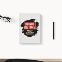 Daily Planner | 3-Month Undated | Soft-Bound | 204 Pages, Dotted Notes | Unisex Adult | Personalized | Typography | Humor | Everyday | Humorous | Married Life, No Peace