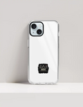 Hard Clear Case | For iPhone | TPU & PC Hybrid | Camera Guard & Scratch-Proof | Unisex | Personalized | Typography | Hand Gestures | Self-expression | Everyday | Humorous | Humorous K-pop - front_15 Plus - 15 Plus - mockup 9