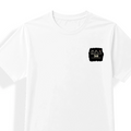 Unisex Dry Fit T-Shirt | Regular Fit | Micro Polyester | Quick-Dry Wrinkle Resistant | Adult | Personalized | Typography | Hand Gestures | Self-expression | Everyday | Humorous | Humorous K-pop - left pocket - mockup 3