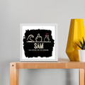 Framed Poster | Multiple Sizes & Colors | 300 GSM Art Paper, 1-inch Laminated Frame | Fade-Proof, Ready to Hang | Unisex | Personalized | Typography | Hand Gestures | Self-expression | Everyday | Humorous | Humorous K-pop - front_8x8In - 8x8In - mockup 1
