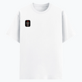 Basic T-Shirt | Unisex Fit XS-2XL | 180 GSM Poly-Cotton Blend | Soft Finish, Durable | Adults | Personalized | Typography | Humor | Friendship | Everyday | Humorous - right pocket - White - mockup 4