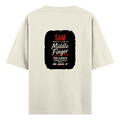 Oversized Classic T-Shirt | Unisex Relaxed Fit | 100% Super-Combed Cotton | Pre-Shrunk, Double-Stitched | Adults | Personalized | Typography | Humor | Friendship | Everyday | Humorous - back - Off White - mockup 2