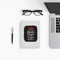 Notebook Journal | A5 Size | 300 GSM Cover, 70 GSM Eco-Friendly Pages | Soft Bound, Ruled/Unruled | Unisex | Personalized | Typography | Humor | Friendship | Everyday | Humorous