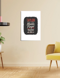 Poster | 300 GSM Art Board | Fade-Proof Digital , Easy Hang Adhesive | Home Decor | Personalized | Typography | Humor | Friendship | Everyday | Humorous - front_16x24In - 16x24In - mockup 8