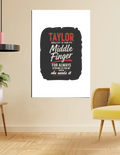 Poster | 300 GSM Art Board | Fade-Proof Digital , Easy Hang Adhesive | Home Decor | Personalized | Typography | Humor | Friendship | Everyday | Humorous - front_24x36In - 24x36In - mockup 10