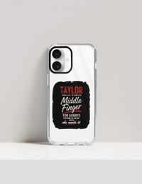 iPhone Glass Case | For Various iPhone Models | Tempered Glass & TPU | Hybrid Protection, Wireless Charging | Unisex | Personalized | Typography | Humor | Friendship | Everyday | Humorous