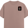 Male Classic Crew T-Shirt | Men's Regular Fit | 180 GSM Bio-Washed Cotton | Pre-Shrunk, Double-Stitched | Personalized | Typography | Humor | Friendship | Everyday | Humorous - left pocket - Mushroom - mockup 3