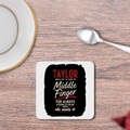 Coasters | 3mm MDF Board | Super Glossy Finish, Durable | Unisex | Personalized | Typography | Humor | Friendship | Everyday | Humorous - front_2 - White - mockup 2