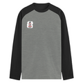 Male Raglan T-Shirt | Men's Regular Fit | 180 GSM Bio-Washed Fabric | Double Stitched, Ribbed Neck | Personalized | Typography | Democracy | Strength | Self-purchase | Assertive - left pocket - mockup 3