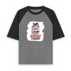 Unisex Oversized Raglan - Assertive Democracy