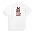 Unisex Dry Fit T-Shirt | Regular Fit | Micro Polyester | Quick-Dry, Wrinkle Resistant | Adult | Personalized | Typography | Democracy | Strength | Self-purchase | Assertive - back - mockup 2