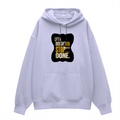 Oversized Hoodie | Relaxed Fit Unisex | 400 GSM Cotton Blend | Pre-Shrunk Warmth & Comfort | Adults | Personalized | Typography | Self-improvement | Perseverance | Everyday | Empowering | Strong Until The End - front - Lavender - mockup 1
