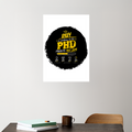 Acrylic Poster | Glossy 3mm Acrylic | Stick-On Wall Decor | Frameless | Unisex | Personalized | Typography | Academia | Education | Graduation | Humorous - front_5 - A3 Poster - White - mockup 5