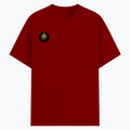 Cotton Stretch T-Shirt | Unisex Fit | 95% Cotton 5% Spandex | Breathable Flexible Durable | Adults | Personalized | Typography | Academia | Education | Graduation | Humorous - right pocket - Red - mockup 4