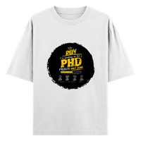 Oversized Standard T-Shirt | Unisex Relaxed Fit | 100% Super Combed Cotton | Soft, Breathable, Durable | Adult | Personalized | Typography | Academia | Education | Graduation | Humorous