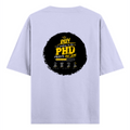 Oversized Standard T-Shirt | Unisex Relaxed Fit | 100% Super Combed Cotton | Soft, Breathable, Durable | Adult | Personalized | Typography | Academia | Education | Graduation | Humorous - back - Lavender - mockup 2