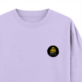 Oversized Classic T-Shirt | Unisex Relaxed Fit | 100% Super-Combed Cotton | Pre-Shrunk, Double-Stitched | Adults | Personalized | Typography | Academia | Education | Graduation | Humorous - right pocket - Lavender - mockup 4