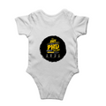 Baby Romper | 0-12 Months | 180 GSM Bio-Washed Cotton | Double-Stitched, Pre-Shrunk | Unisex | Personalized | Typography | Academia | Education | Graduation | Humorous - back - White - mockup 2