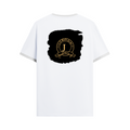 Ringer T-Shirt | Unisex Fit | 100% Cotton | Bio-Washed, Pre-Shrunk, Rib Neck | Adults | Personalized | Typography | Identity | Confident - back - White Black - mockup 2