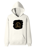 Pullover Hoodie | Unisex Regular Fit | Cotton Blend Tri-Layer | All-Season Comfort, Ribbed Cuffs | Adults | Personalized | Typography | Identity | Confident - front - Off White - mockup 1