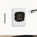 Daily Planner | 3-Month Undated | Soft-Bound | 204 Pages, Dotted Notes | Unisex Adult | Personalized | Typography | Identity | Confident - back - White - mockup 2