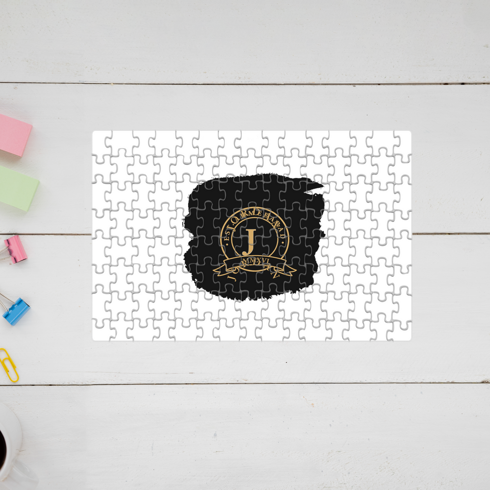 Jigsaw Puzzle | 120 Pieces A4 Size | Recycled Paper Semi-Glossy Finish | Fade-Proof Engaging Entertainment | Unisex | Personalized | Typography | Identity | Confident - front - mockup 1