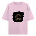 Oversized Standard T-Shirt | Unisex Relaxed Fit | 100% Super Combed Cotton | Soft, Breathable, Durable | Adult | Personalized | Typography | Identity | Confident - front - Light Baby Pink - mockup 1