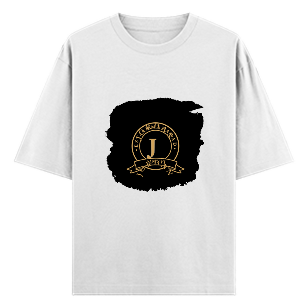 Oversized Standard T-Shirt | Unisex Relaxed Fit | 100% Super Combed Cotton | Soft, Breathable, Durable | Adult | Personalized | Typography | Identity | Confident - front - White - mockup 1