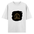 Oversized Standard T-Shirt | Unisex Relaxed Fit | 100% Super Combed Cotton | Soft, Breathable, Durable | Adult | Personalized | Typography | Identity | Confident - front - White - mockup 1