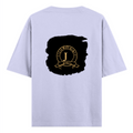 Oversized Standard T-Shirt | Unisex Relaxed Fit | 100% Super Combed Cotton | Soft, Breathable, Durable | Adult | Personalized | Typography | Identity | Confident - back - Lavender - mockup 2