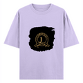 Oversized Classic T-Shirt | Unisex Relaxed Fit | 100% Super-Combed Cotton | Pre-Shrunk, Double-Stitched | Adults | Personalized | Typography | Identity | Confident - front - Lavender - mockup 1