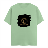 Male Classic Crew T-Shirt | Men's Regular Fit | 180 GSM Bio-Washed Cotton | Pre-Shrunk, Double-Stitched | Personalized | Typography | Identity | Confident