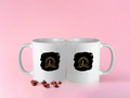Color Coffee Mug | 11 oz | Premium Ceramic | Fade-Proof , Vibrant Inner | Unisex | Personalized | Typography | Identity | Confident - front - White - mockup 1