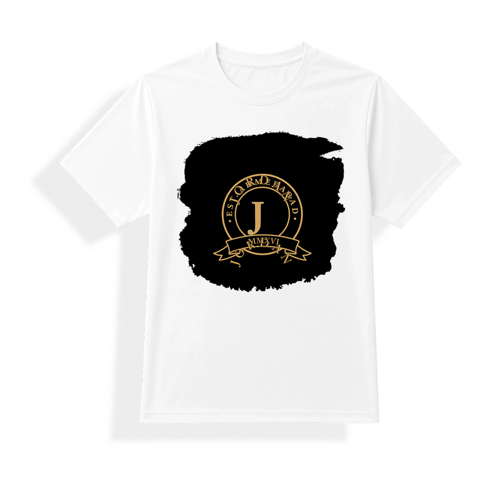 Unisex Jersey T-Shirt | Unisex Fit | Polyester Honeycomb Mesh | Breathable Quick-Dry | Adults | Personalized | Typography | Identity | Confident - front - mockup 1