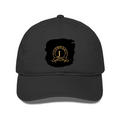Classic Trucker Cap | Unisex Adult | Cotton Blend & Mesh | Adjustable, Breathable | Personalized | Typography | Identity | Confident - front - Black - mockup 1