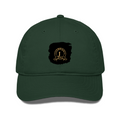Classic Baseball Cap | Universal Fit | Drill Cotton | Breathable Sun Protection | Unisex | Personalized | Typography | Identity | Confident - front - Bottle Green - mockup 1