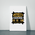 Metal Posters | 8x11.7 & 11.7x15.7 Inches | 1mm Thick Metal | Magnetic Mount | Waterproof | Glossy Finish | Home Decor | Personalized | Typography | Self-expression | Everyday | Confident - front_2 - White - mockup 2
