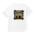 Unisex Jersey T-Shirt | Unisex Fit | Polyester Honeycomb Mesh | Breathable Quick-Dry | Adults | Personalized | Typography | Self-expression | Everyday | Confident - front - mockup 1