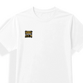 Unisex Jersey T-Shirt | Unisex Fit | Polyester Honeycomb Mesh | Breathable Quick-Dry | Adults | Personalized | Typography | Self-expression | Everyday | Confident - right pocket - mockup 4