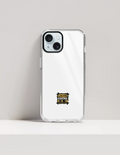 Hard Clear Case | For iPhone | TPU & PC Hybrid | Camera Guard & Scratch-Proof | Unisex | Personalized | Typography | Self-expression | Everyday | Confident - front_15 Plus - 15 Plus - mockup 9