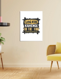 Poster | 300 GSM Art Board | Fade-Proof Digital , Easy Hang Adhesive | Home Decor | Personalized | Typography | Self-expression | Everyday | Confident - front_18x24In - 18x24In - mockup 9