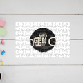 Jigsaw Puzzle | 120 Pieces A4 Size | Recycled Paper Semi-Glossy Finish | Fade-Proof Engaging Entertainment | Unisex | Personalized | Typography | Birth Year | Everyday | Confident - front - mockup 1