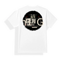 Unisex Jersey T-Shirt | Unisex Fit | Polyester Honeycomb Mesh | Breathable Quick-Dry | Adults | Personalized | Typography | Birth Year | Everyday | Confident - back - mockup 2