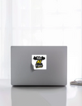 Stickers | Various Sizes | 100 Microns Matte Laminated | Die-Cut, Indoor/Outdoor Durable | Unisex | Personalized | Typography | Humor | Identity | Everyday | Humorous | Desi AI Expert - front_4x4 - 4x4 - mockup 4