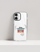 Personalized Typographic Phone Case with Custom Name