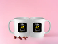 Color Coffee Mug | 11 oz | Premium Ceramic | Fade-Proof , Vibrant Inner | Unisex | Personalized | Typography | Humor | Identity | Everyday | Humorous | Desi AI Expert - front - White - mockup 1